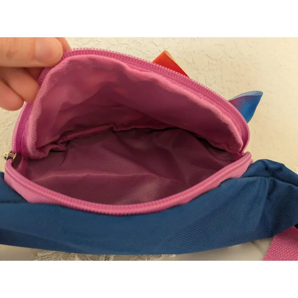 Jo Jo Siwa Fanny Pack - Jo Jo's Mix Tape - Pink Blue Rainbow Unicorn